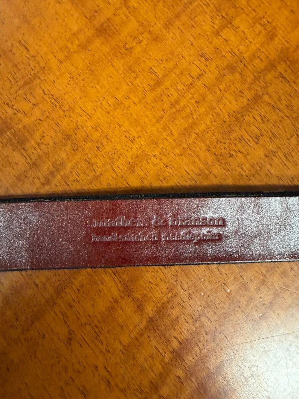 Smathers & Branson Beer Bottle Belt + Size 40 - Picture 3 of 5